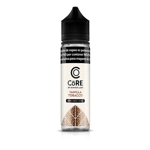 E-Liquid Vanilla Tobacco Salt 30mg 60ml - Core by Dinner Lady