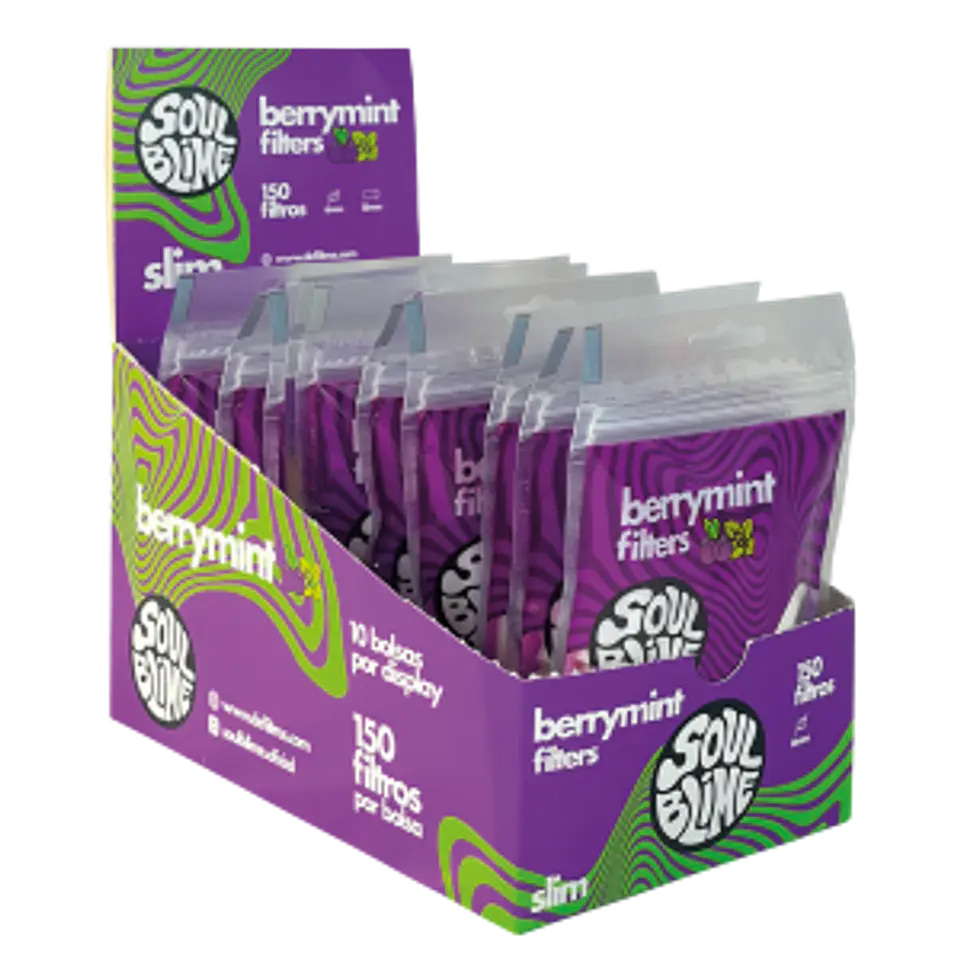 Filtro Slim Berrymint 150 unidades 1