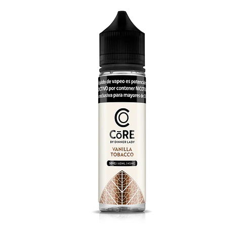 E-Liquid Vanilla Tobacco Salt 45mg 60ml - Core by Dinner Lady