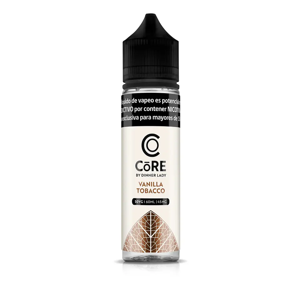 E-Liquid Vanilla Tobacco Salt 45mg 60ml - Core by Dinner Lady 1