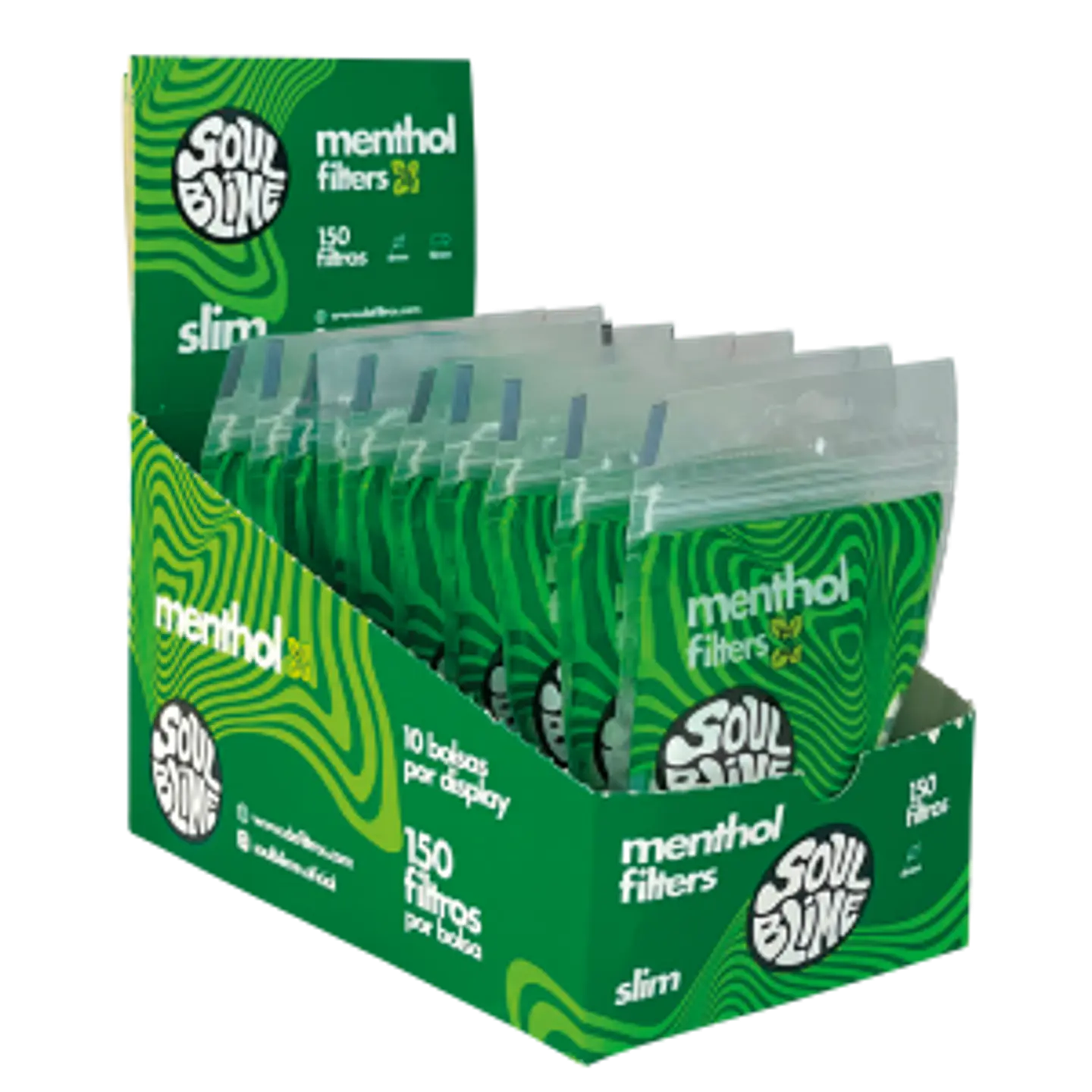 Filtro Slim Menthol 150 unidades 1