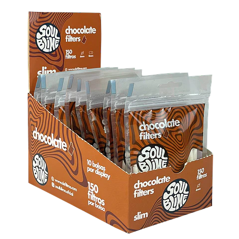 Filtro Slim Chocolate 150 unidades