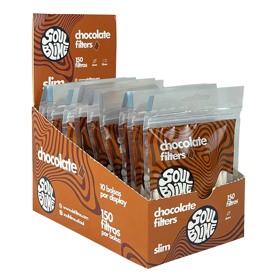Filtro Slim Chocolate 150 unidades 1