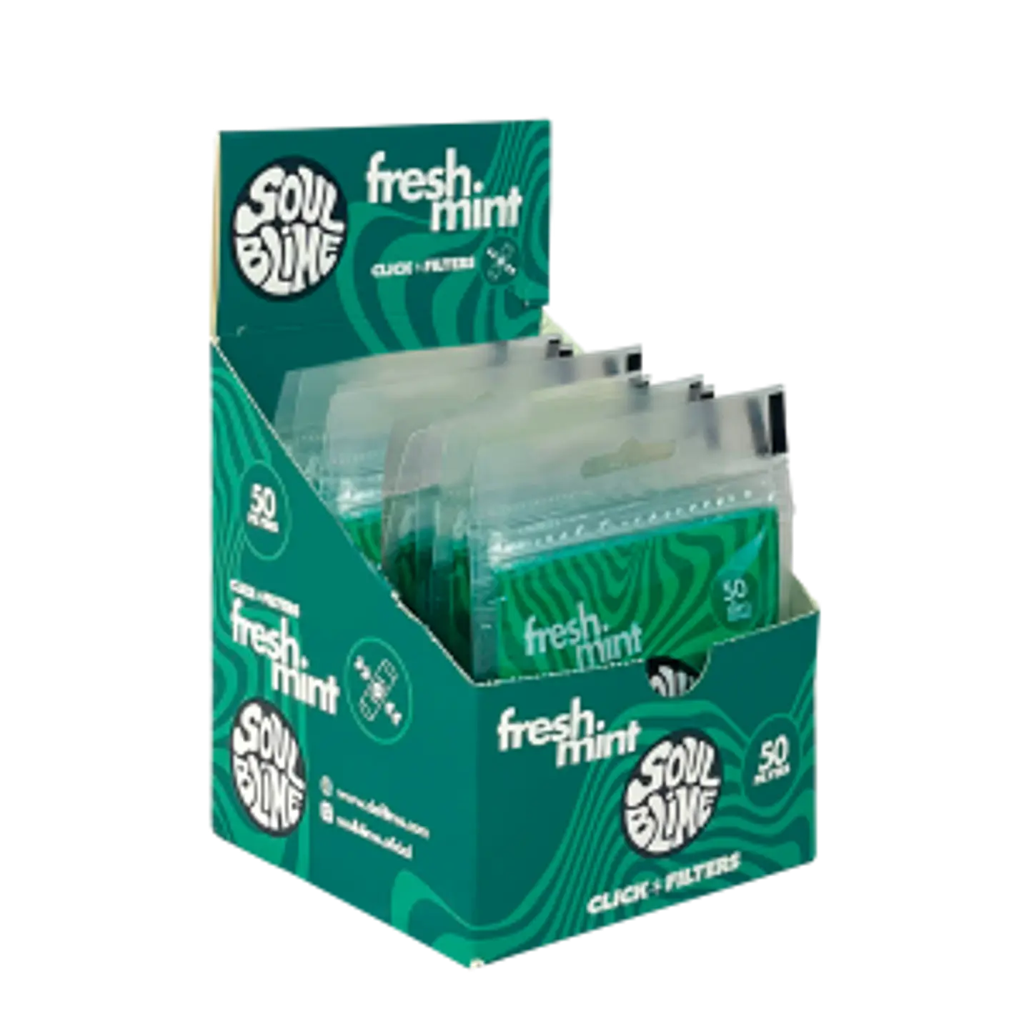 Filtro SlimClick Freshmint 50 unidades 1
