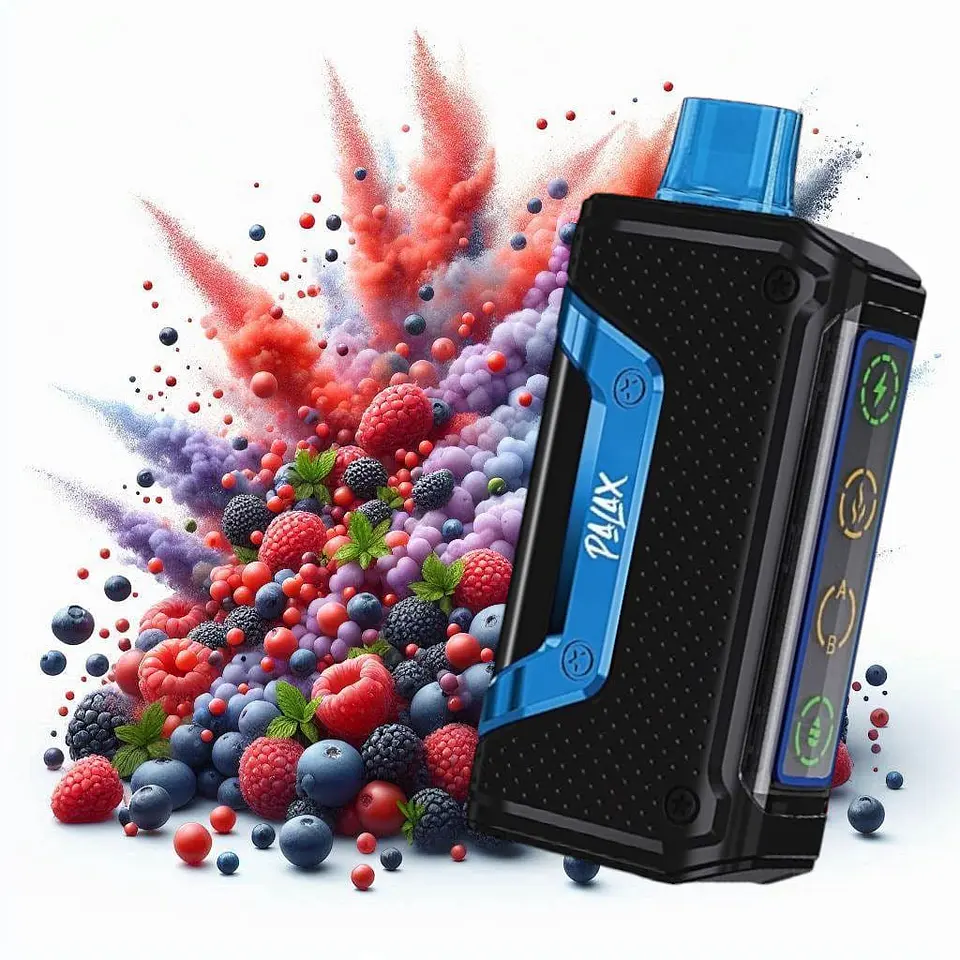 VAPORIZADOR DESECHABLE PALAX BERRY FUSION 0% 20000 PUFFS 1