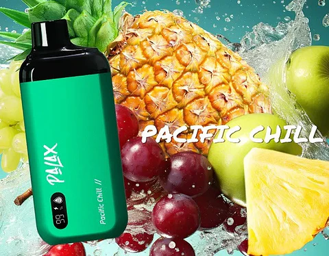 VAPORIZADOR DESECHABLE PALAX PACIFIC CHILL 0% 8000 PUFFS