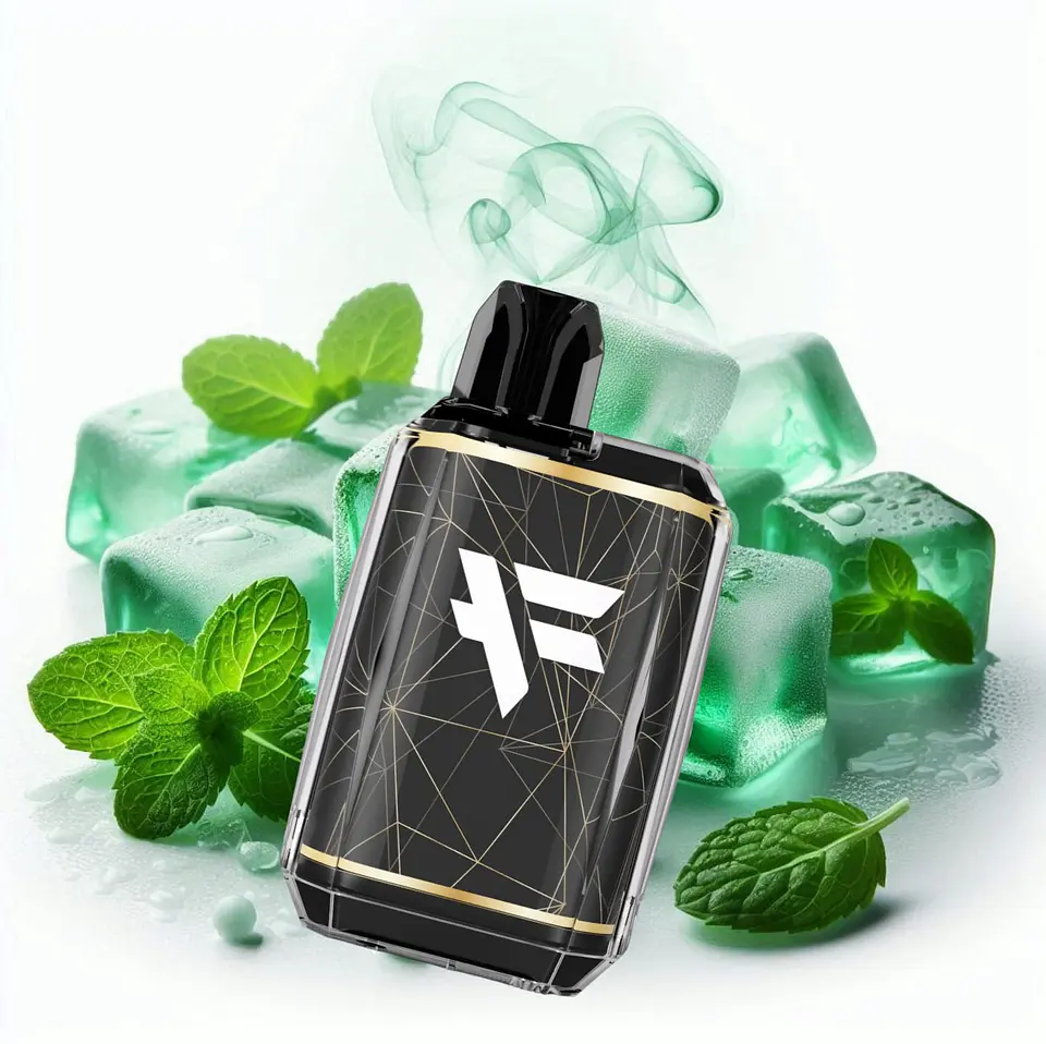 VAPORIZADOR DESECHABLE FUYL DINNER LADY 600 PUFF 0% - SPEARMINT MENTHOL 1