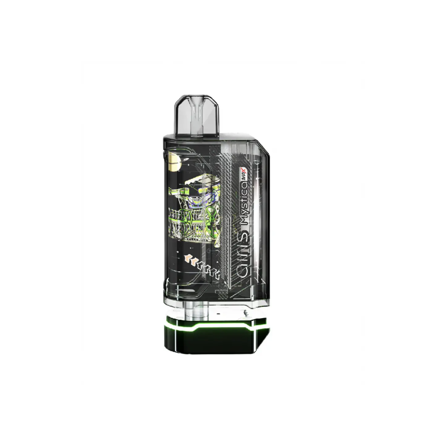 BATERIA 510 MYSTICA MAX MOCHANICAL GREEN - AIRISTECH 1