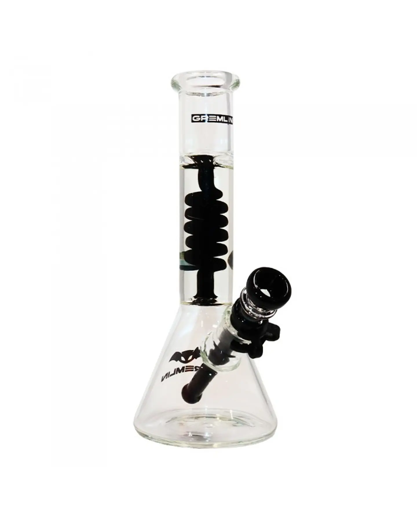 GREMLIN - GLASS GLYCERINE BONG - HAPPY OMEN 1