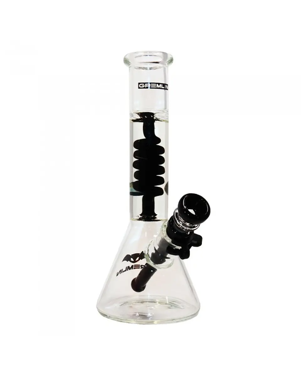 GREMLIN - GLASS GLYCERINE BONG - HAPPY OMEN 1