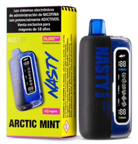Vaporizador Salt Nasty Bar 20 Artic Mint 45mg