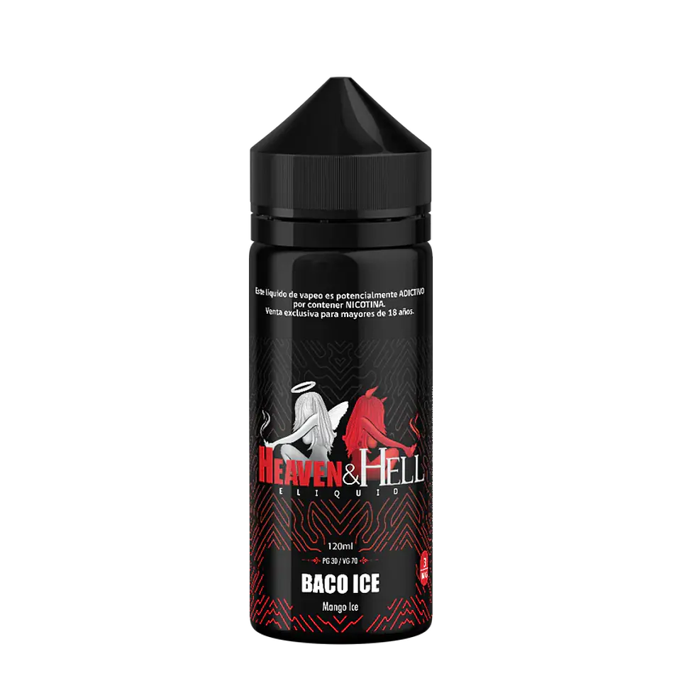 Heaven & Hell E-liquid Baco Ice 3% 120ml 1