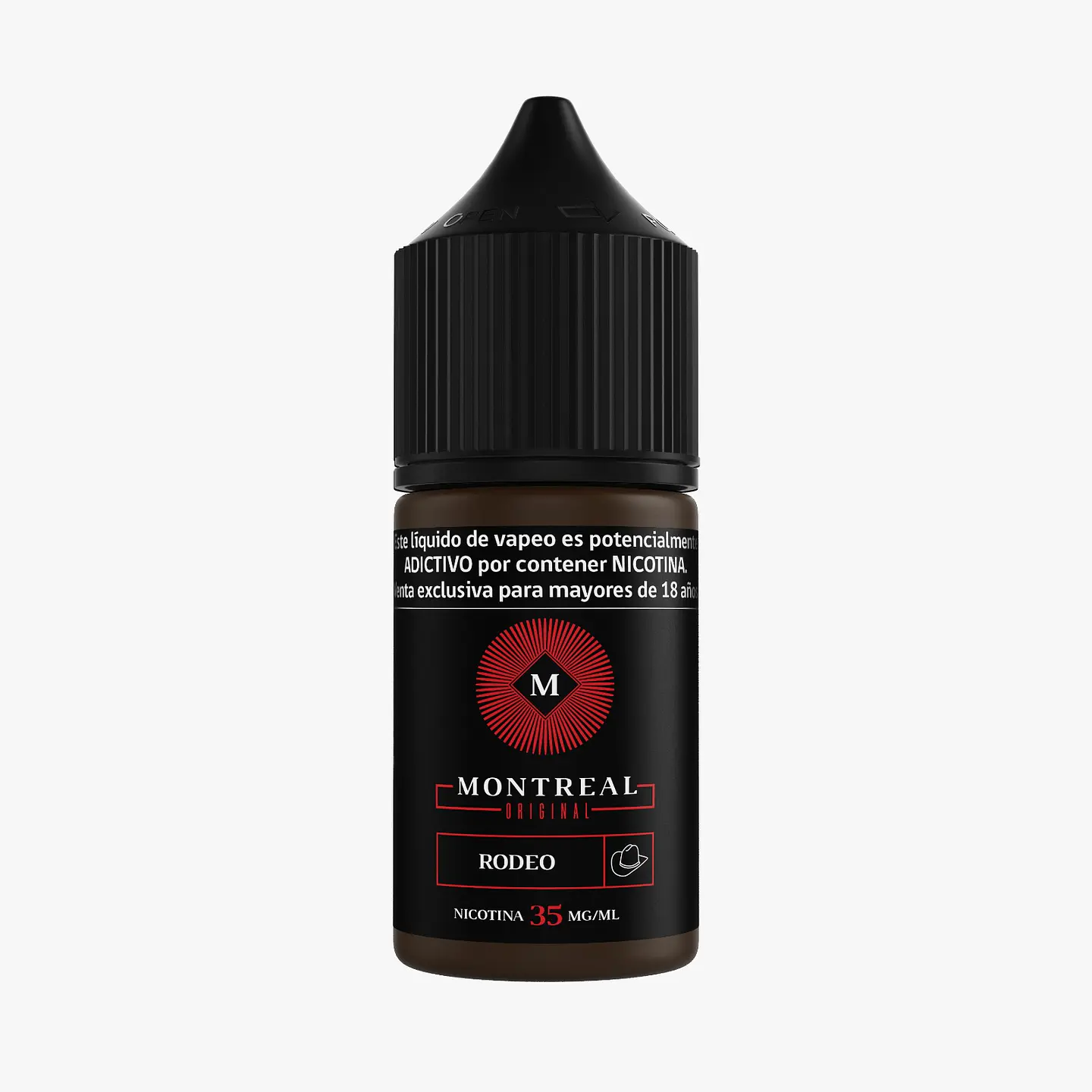 Líquido vaporizador Rodeo Salt 35mg 30ml - Montreal Original 1