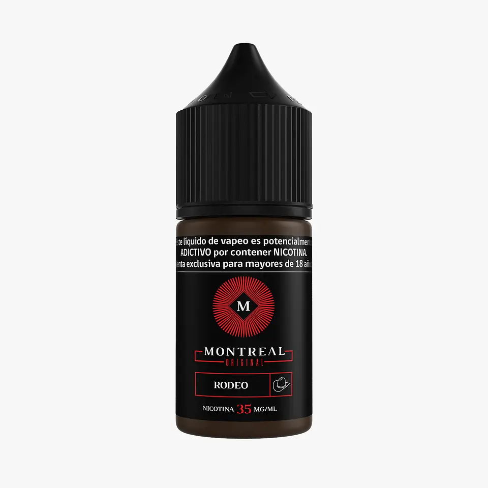 Líquido vaporizador Rodeo Salt 35mg 30ml - Montreal Original 1