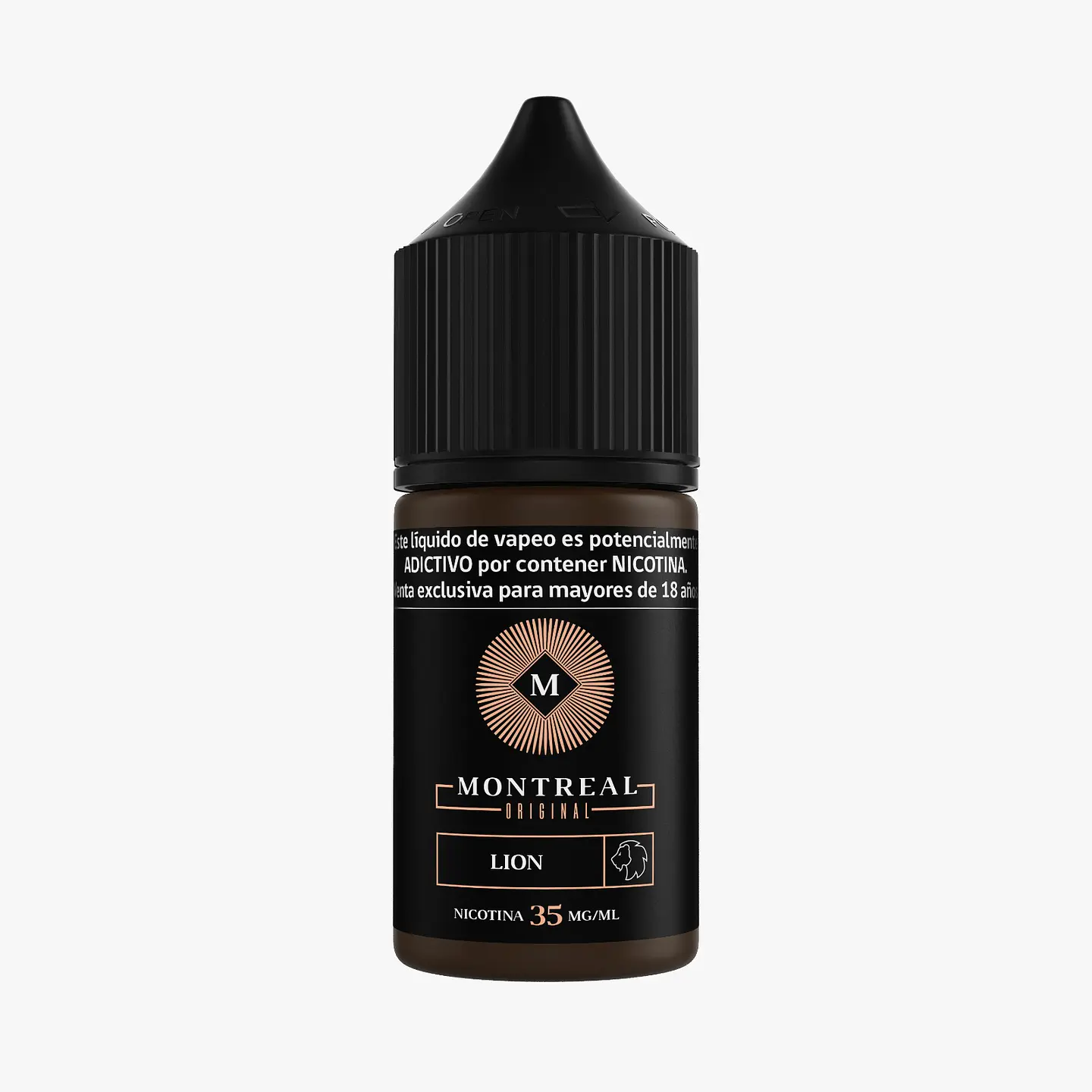Líquido vaporizador Lion Salt 35mg 30ml - Montreal Original 1