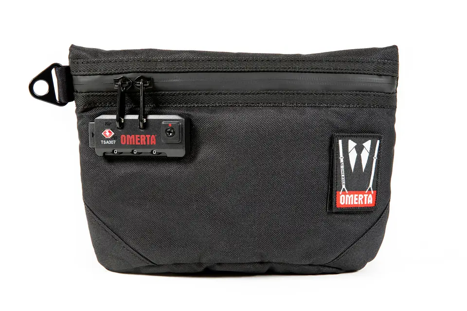 ESTUCHE ANTI-OLOR COLLECTOR CON CANDADO – 22cm – NEGRO 1