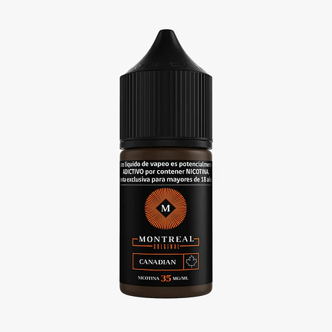 Líquido vaporizador Krown Salt 35mg 30ml - Montreal Original