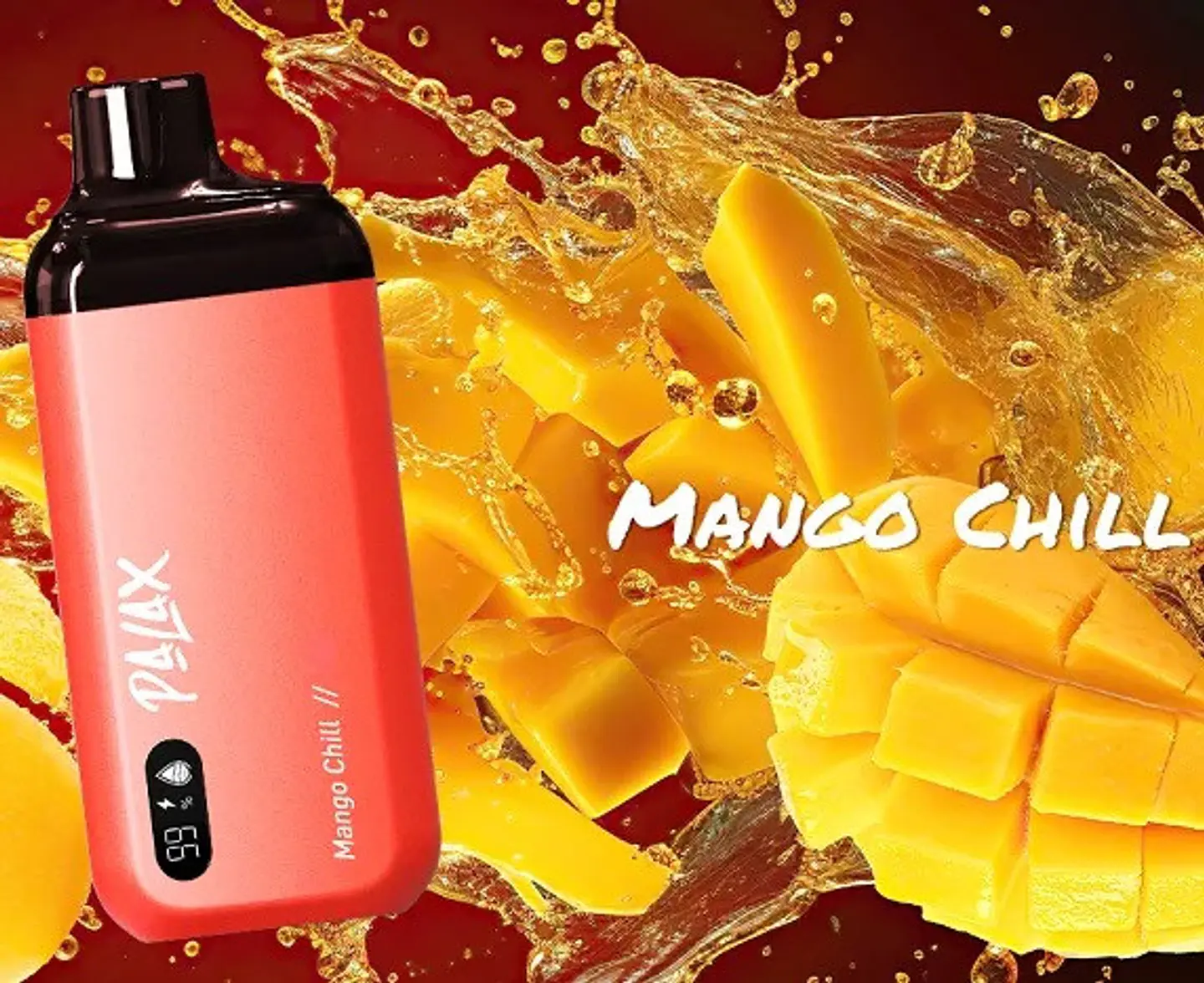 VAPORIZADOR DESECHABLE PALAX MANGO CHILL 0% NIC 8000 PUFFS 1