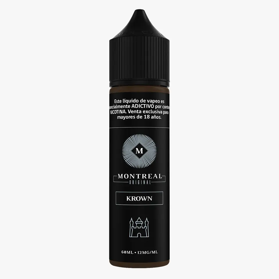 Líquido vaporizador Krown 12mg 60ml - Montreal Original 1