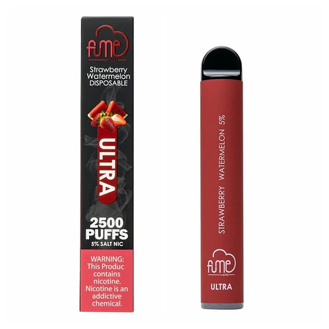 VAPORIZADOR DESECHABLE FUME EXTRA 2500 PUFF 5% - STRAWBERRY WATERMELON