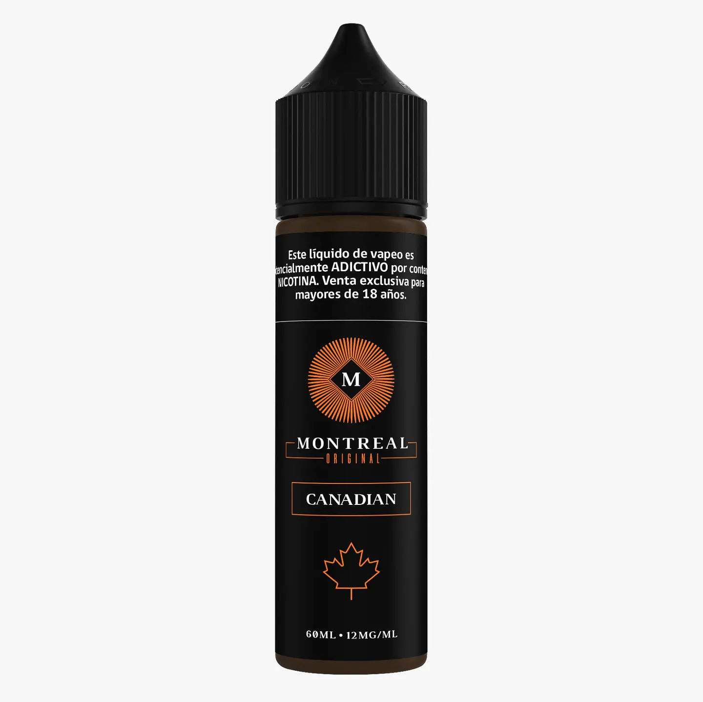 Líquido vaporizador Canadian 12mg 60ml - Montreal Original 1