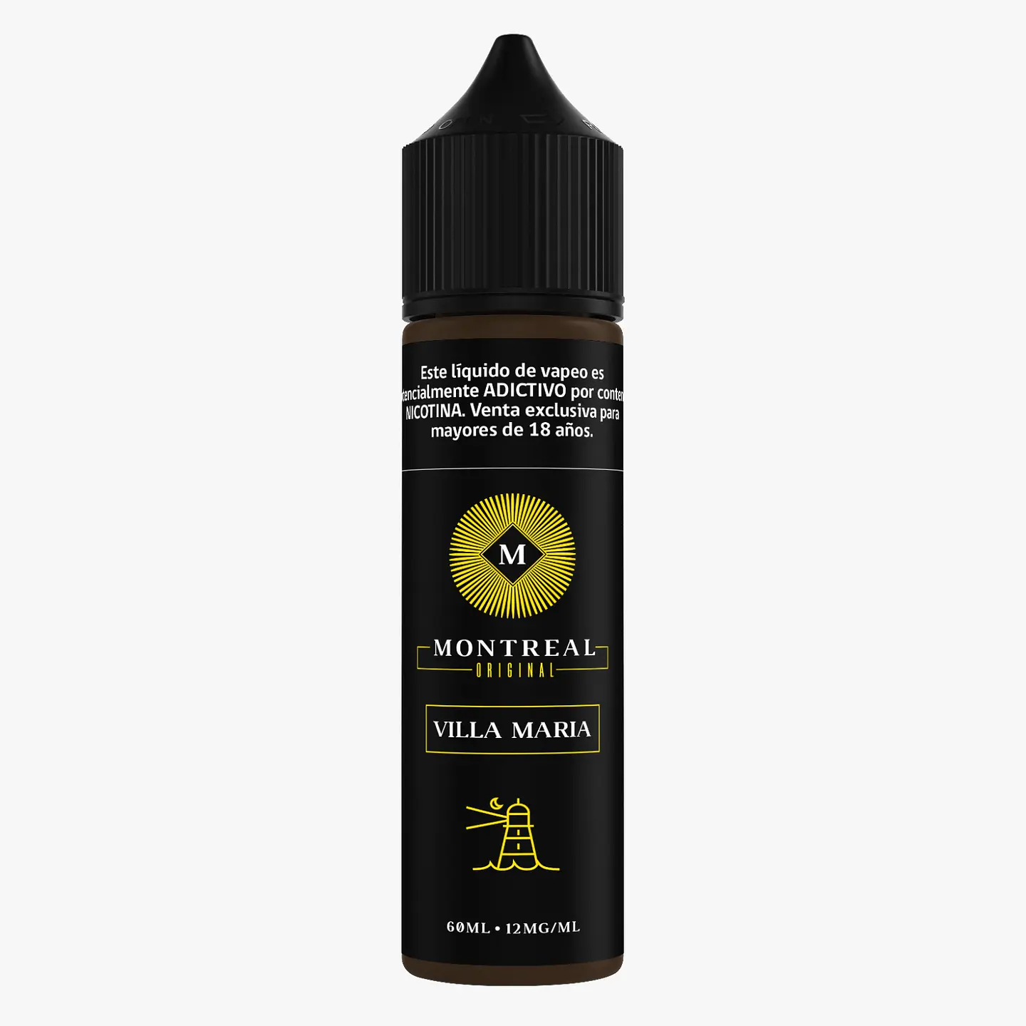 Líquido vaporizador Villa María 12mg 60ml - Montreal Original 1