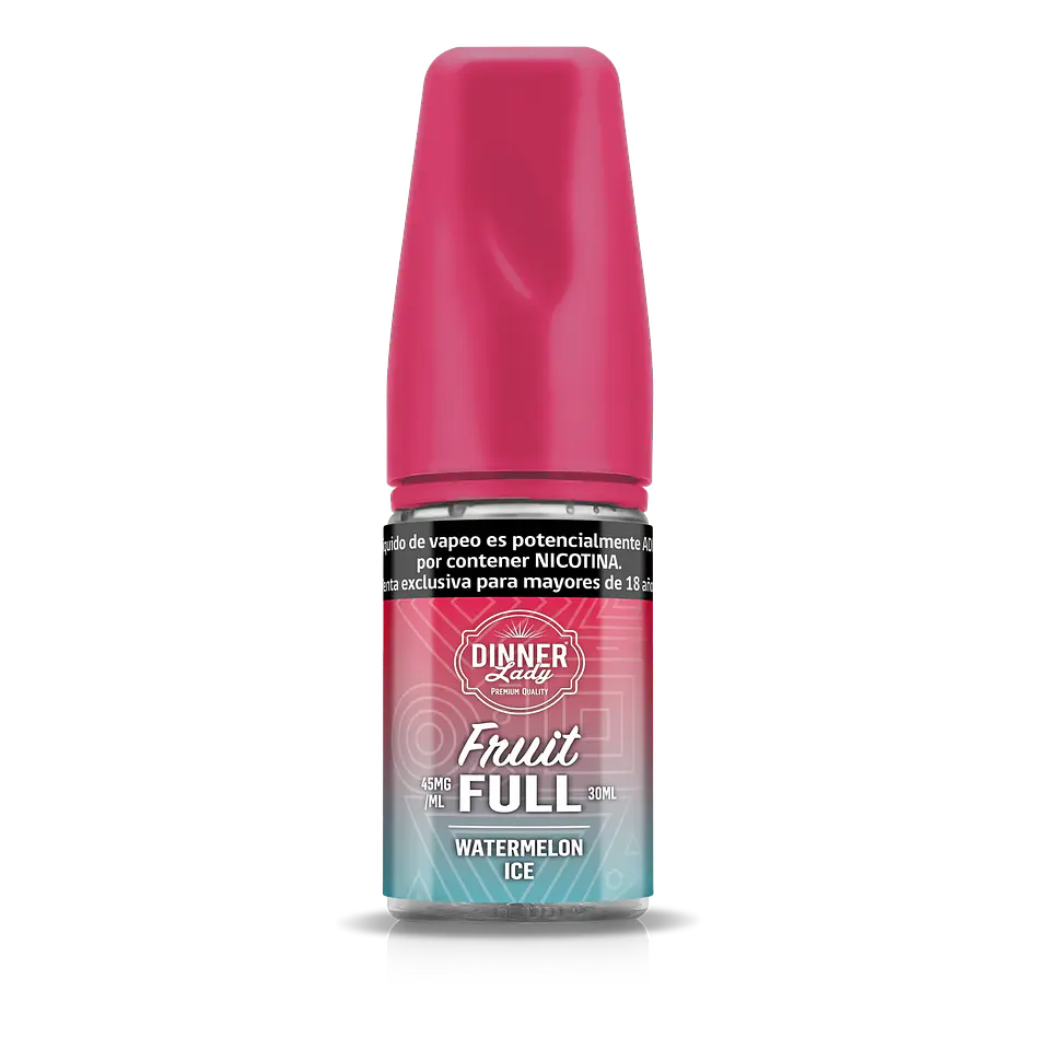 Watermelon Ice Salt 45mg 30ml - Dinner Lady 1