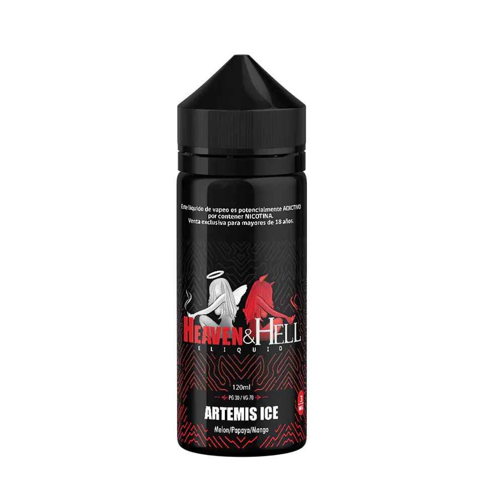 Heaven & Hell E-liquid Artemis Ice 0% 120ml 1