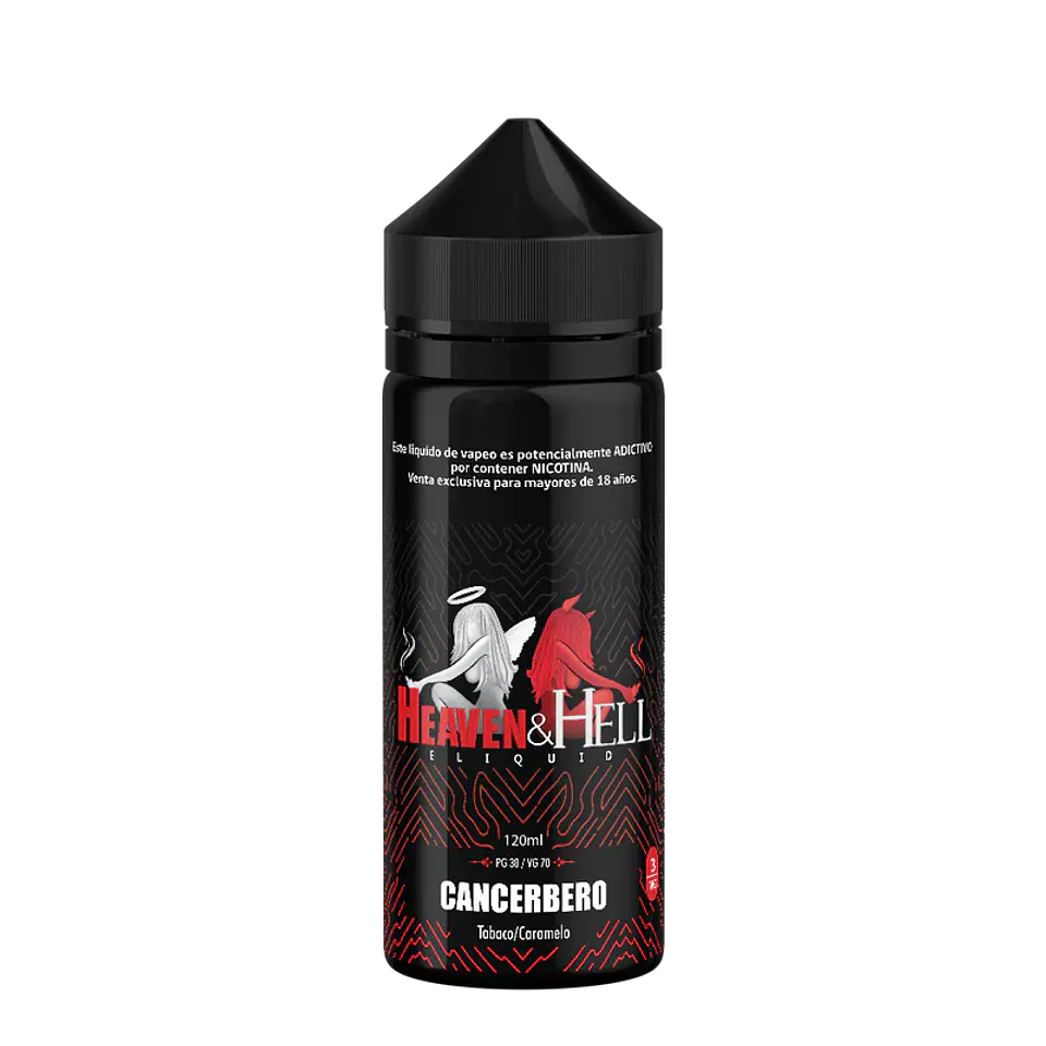 Heaven & Hell E-liquid Cancerbero 3% 120ml 1