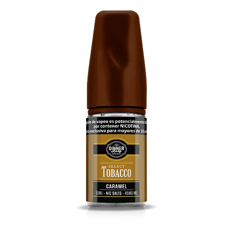 Caramel Tobacco Salt 30mg 30ml - Dinner Lady