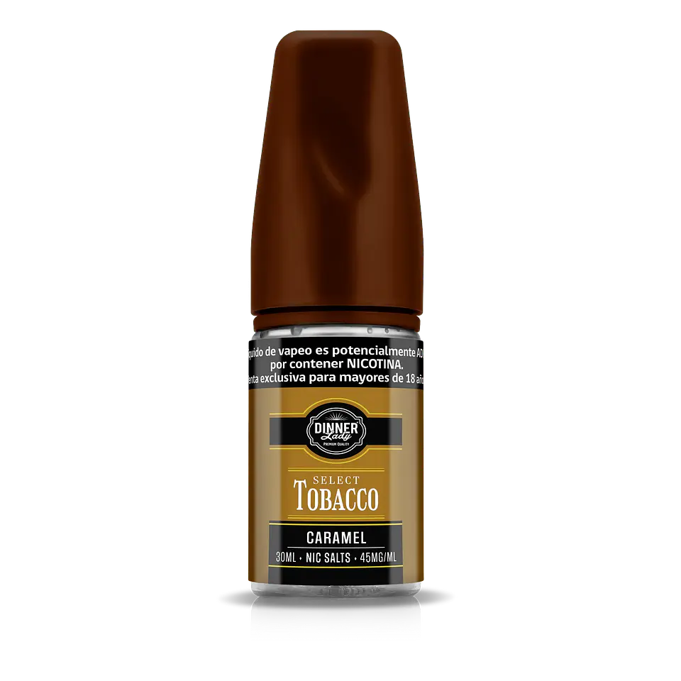 Caramel Tobacco Salt 30mg 30ml - Dinner Lady 1