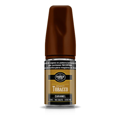 Caramel Tobacco Salt 45mg 30ml - Dinner Lady