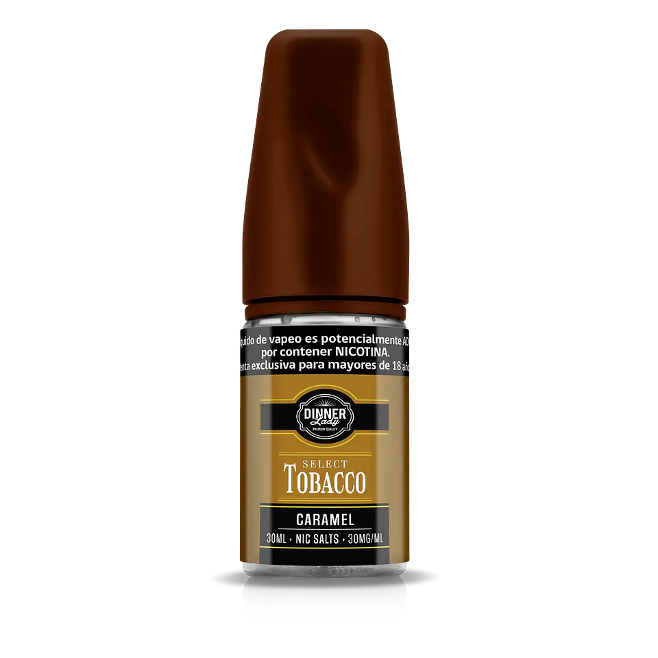 Caramel Tobacco Salt 45mg 30ml - Dinner Lady 1