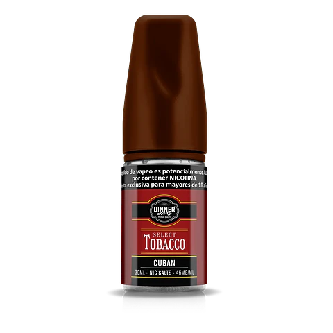 Cuban Tobacco Salt 30mg 30ml - Dinner Lady