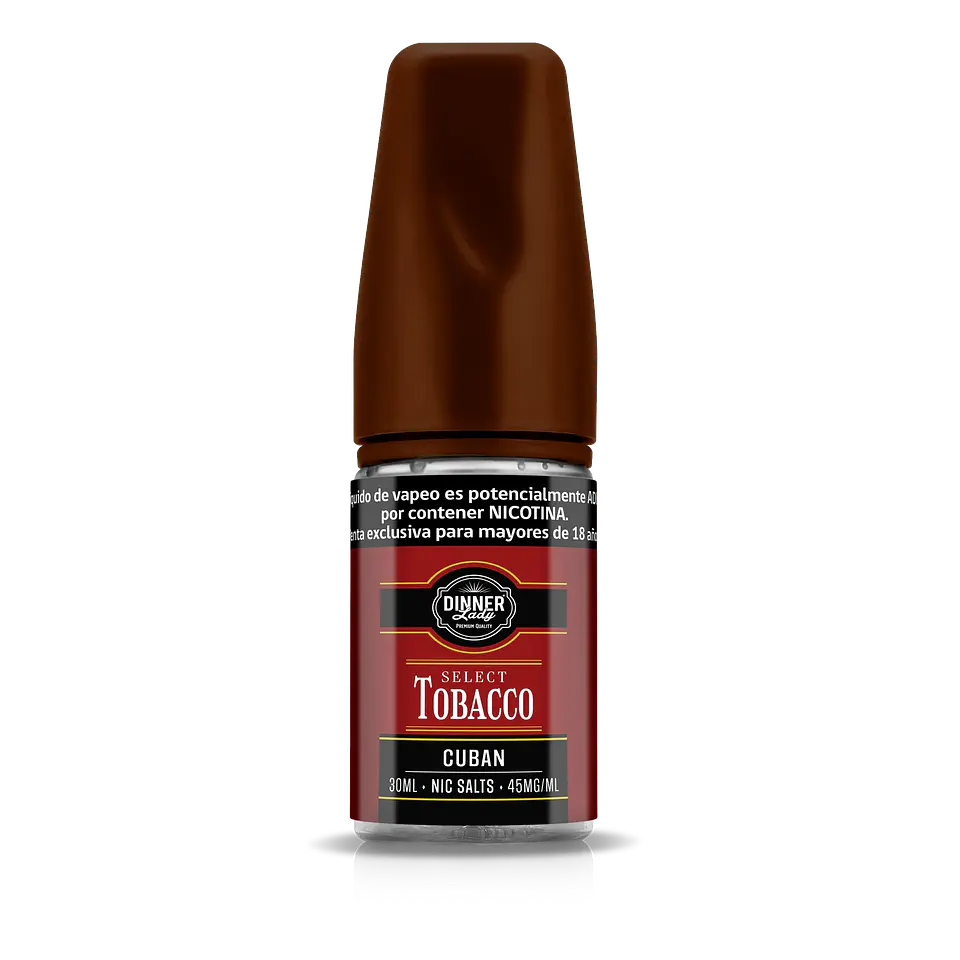 Cuban Tobacco Salt 30mg 30ml - Dinner Lady 1