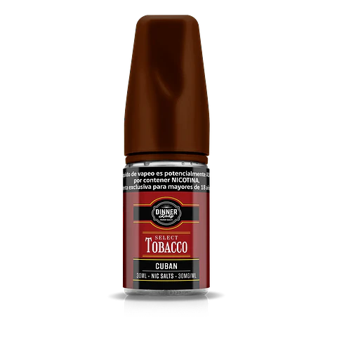 Cuban Tobacco Salt 45mg 30ml - Dinner Lady
