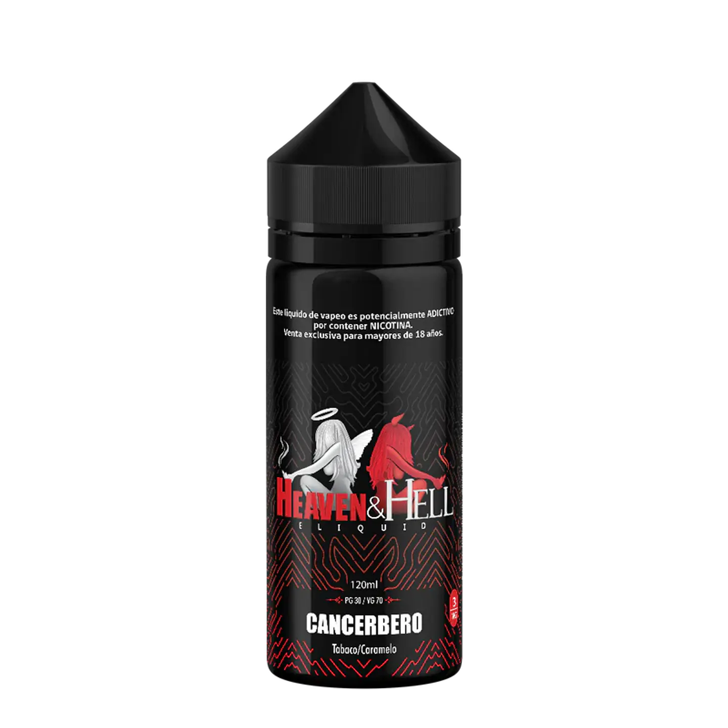 Heaven & Hell E-liquid Cancerbero Mint 0% 120ml 1