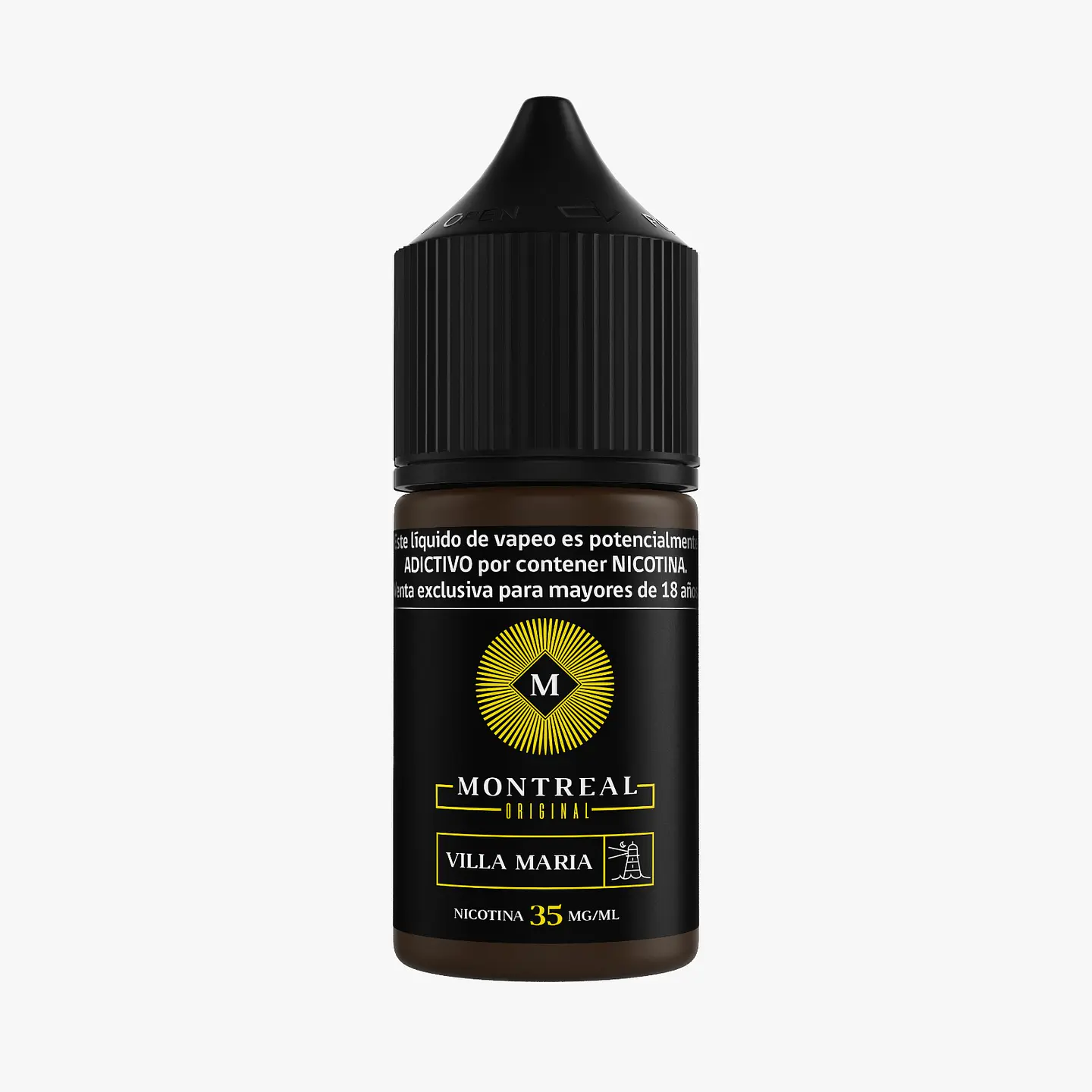 Líquido vaporizador Villa María Salt 35mg 30ml - Montreal Original 1