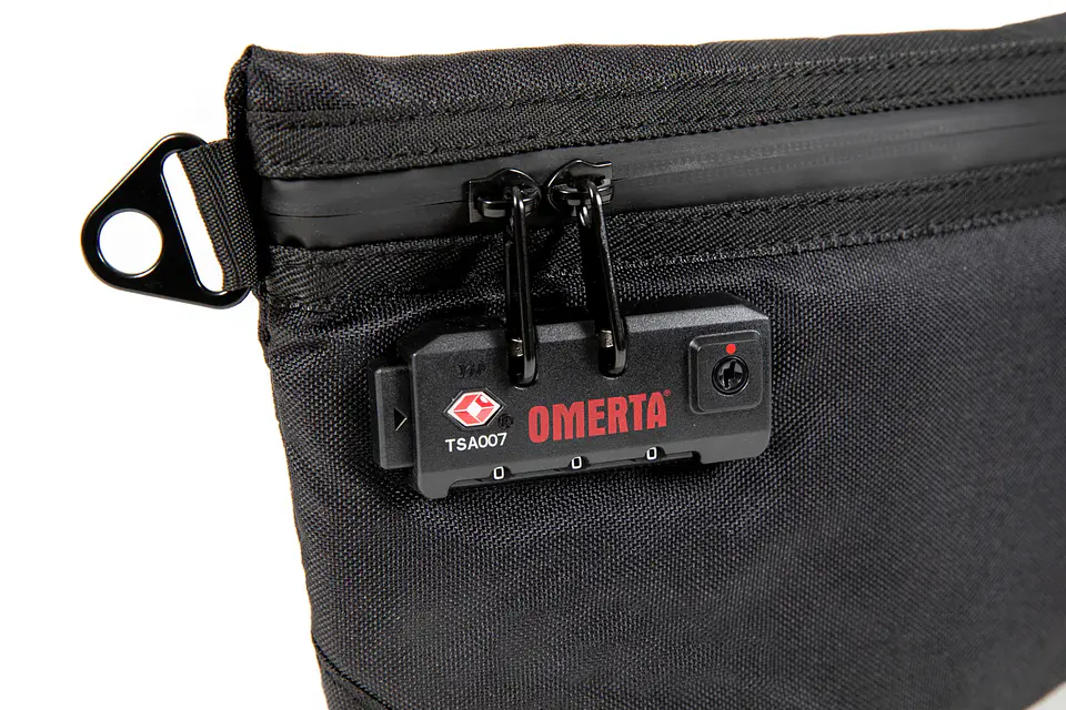 ESTUCHE ANTI-OLOR COLLECTOR CON CANDADO – 22cm – NEGRO 2