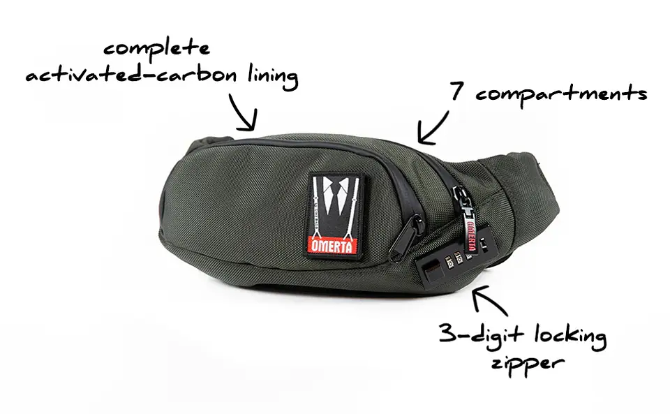 ESTUCHE ANTI-OLOR THE OUTFIT - SMELL-PROOF BLACK 3