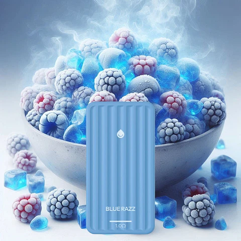 VAPER DESECHABLE BLUE RAZZ CLK! POD (REPUESTO) 5000 PUFFS 5% - INNOBAR