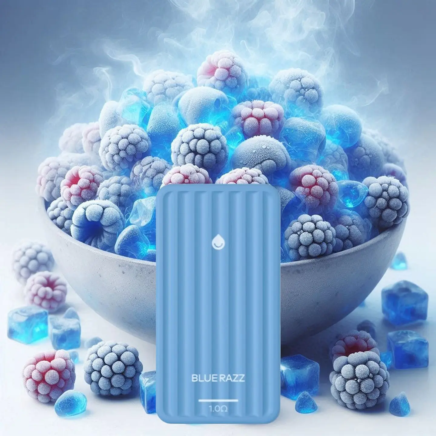 VAPER DESECHABLE BLUE RAZZ CLK! POD (REPUESTO) 5000 PUFFS 5% - INNOBAR 1