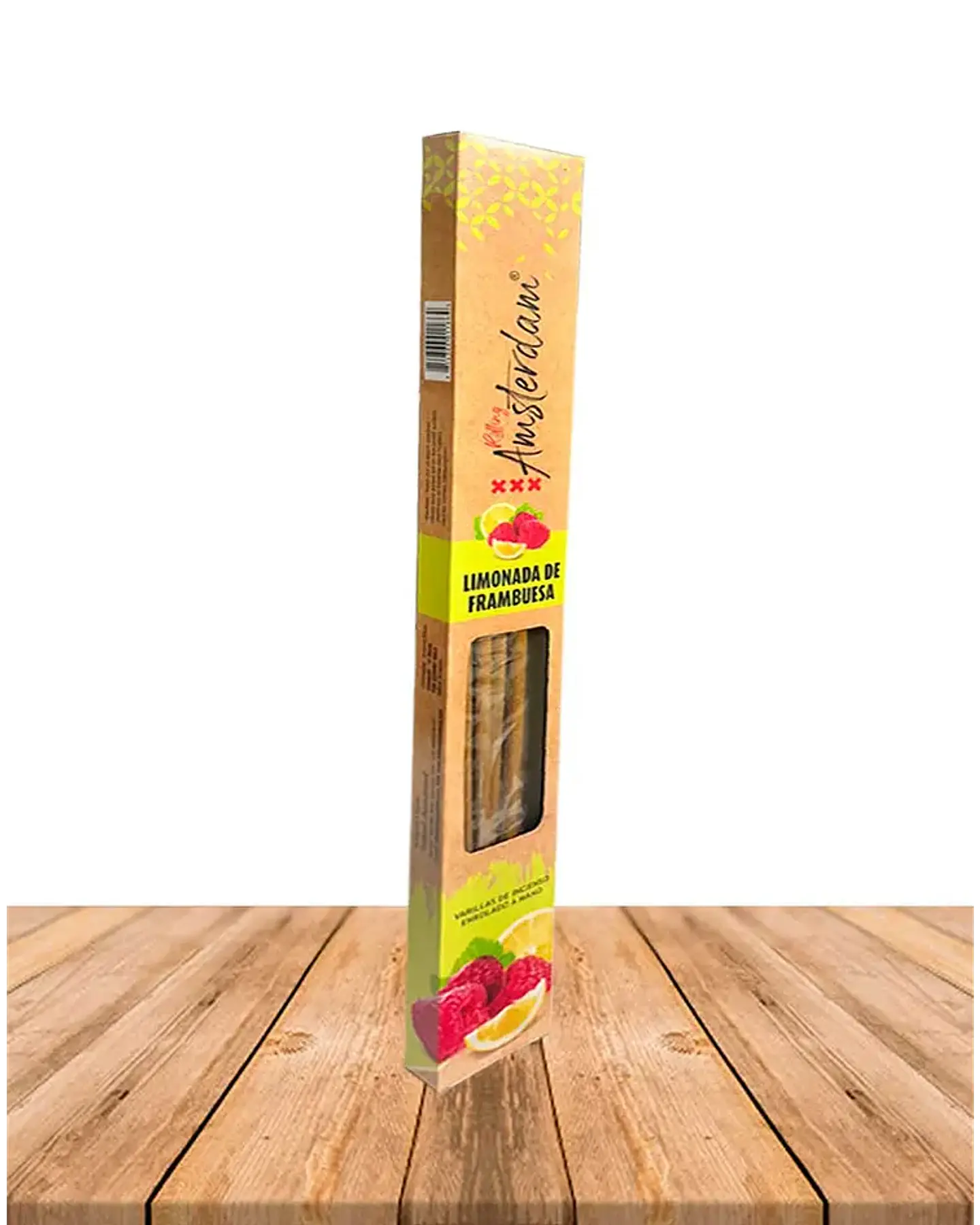 INCIENSO JARDIN ROLLING AMSTERDAM 41 CM LIMONADA DE FRAMBUESA 2 HORAS ! 1