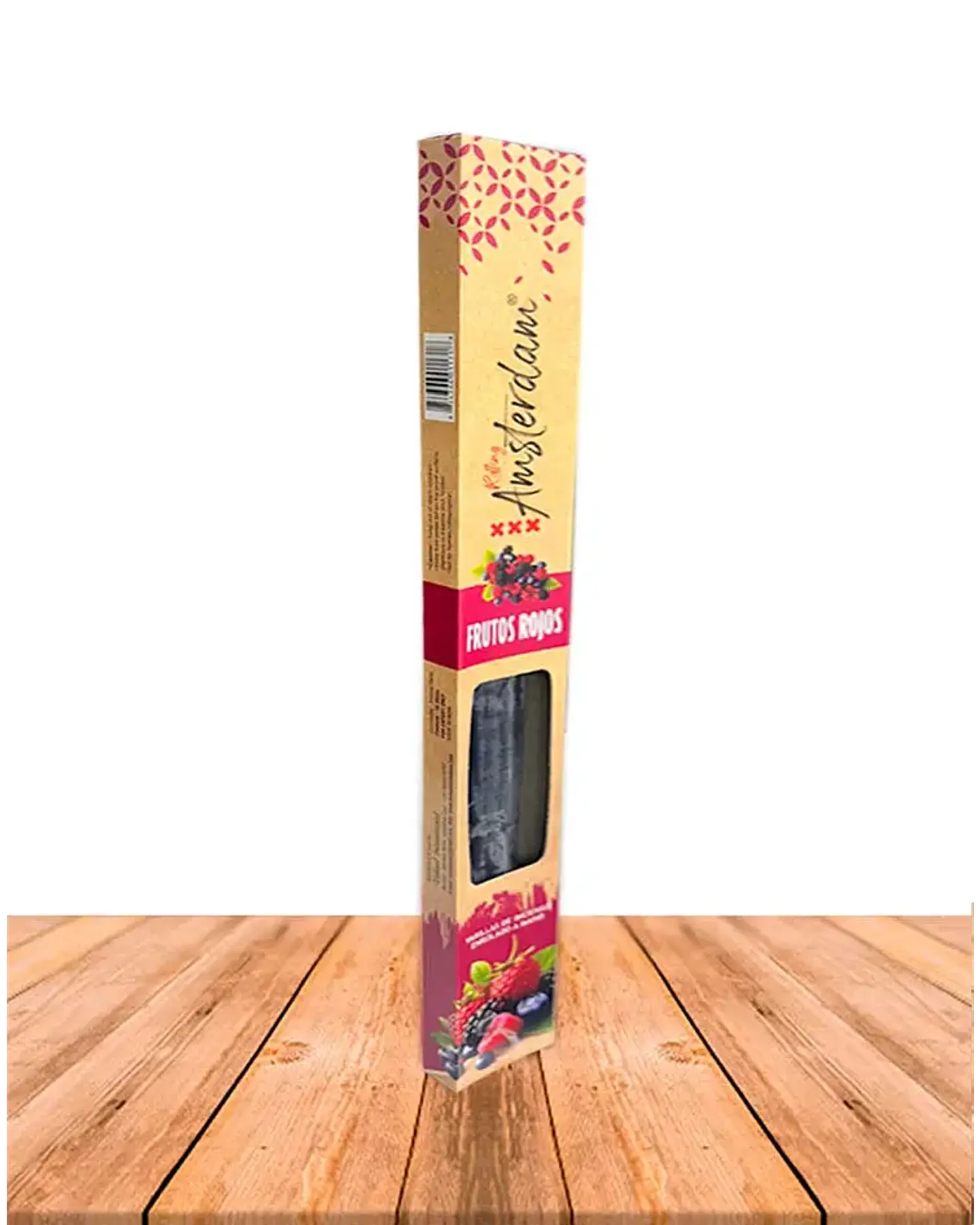 INCIENSO JARDIN ROLLING AMSTERDAM 41 CM FRUTOS ROJOS 2 HORAS ! 1