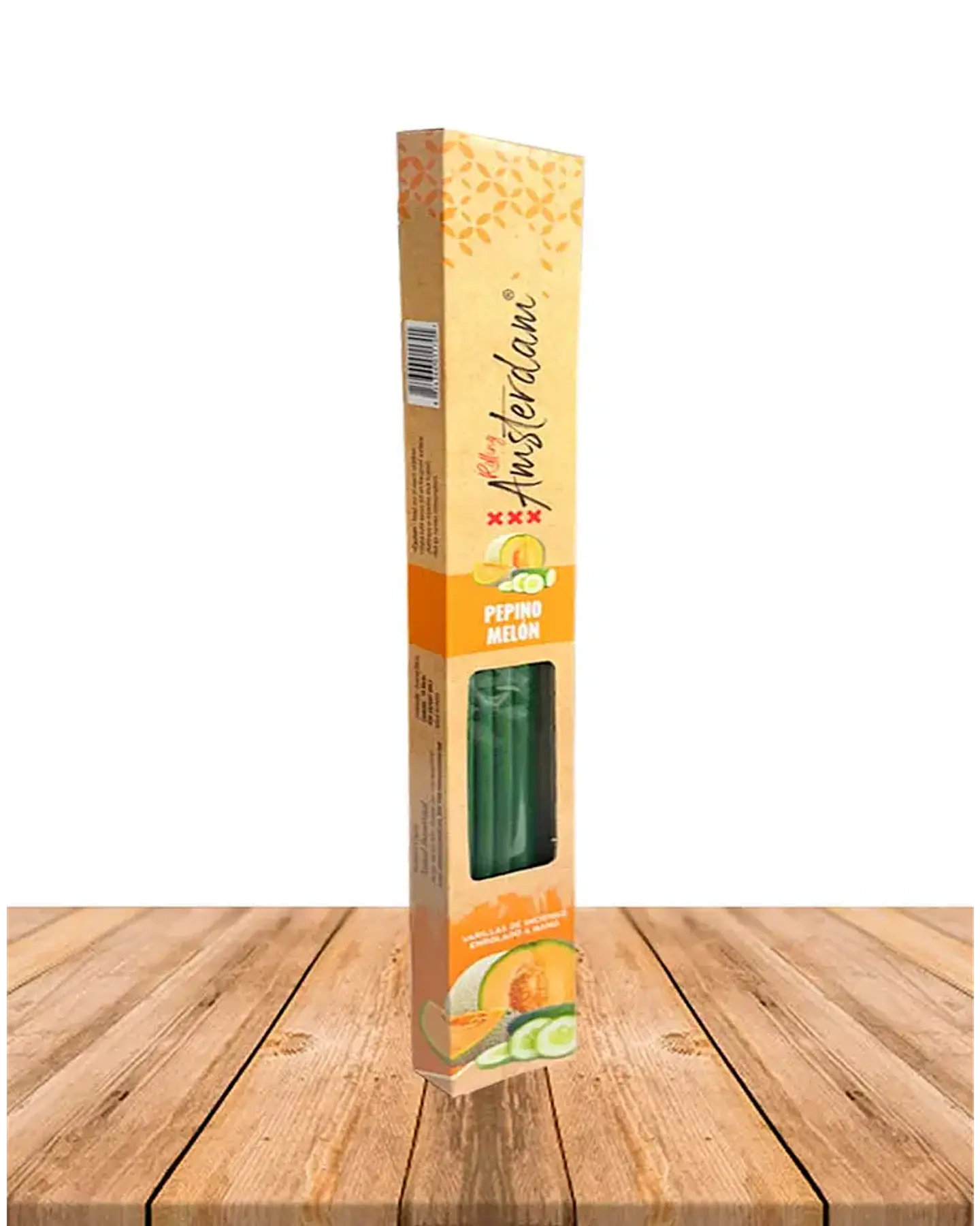 INCIENSO JARDIN ROLLING AMSTERDAM 41 CM PEPINO MELÓN 2 HORAS ! 1