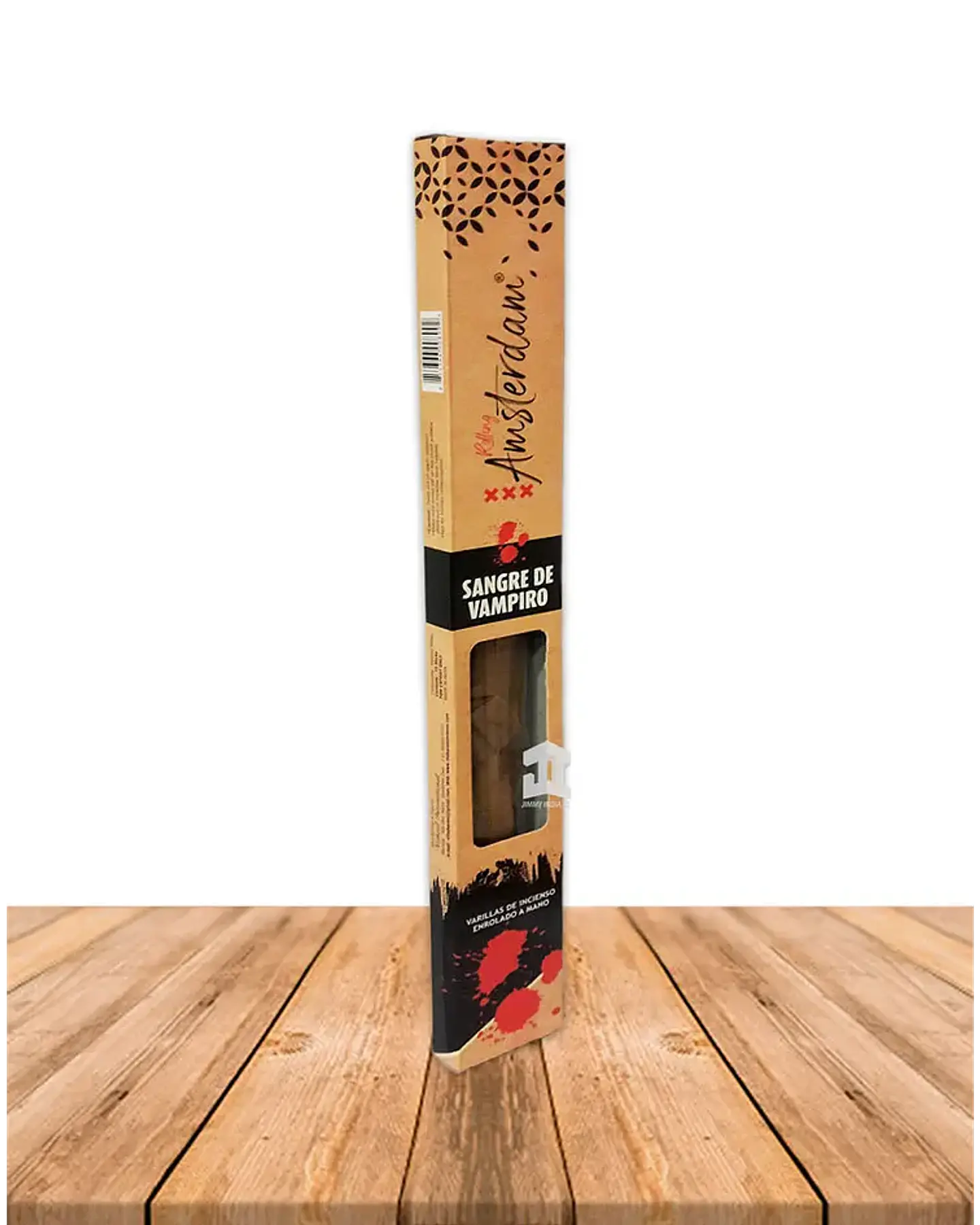 INCIENSO JARDIN ROLLING AMSTERDAM 41 CM SANGRE DE VAMPIRO 2 HORAS ! 1