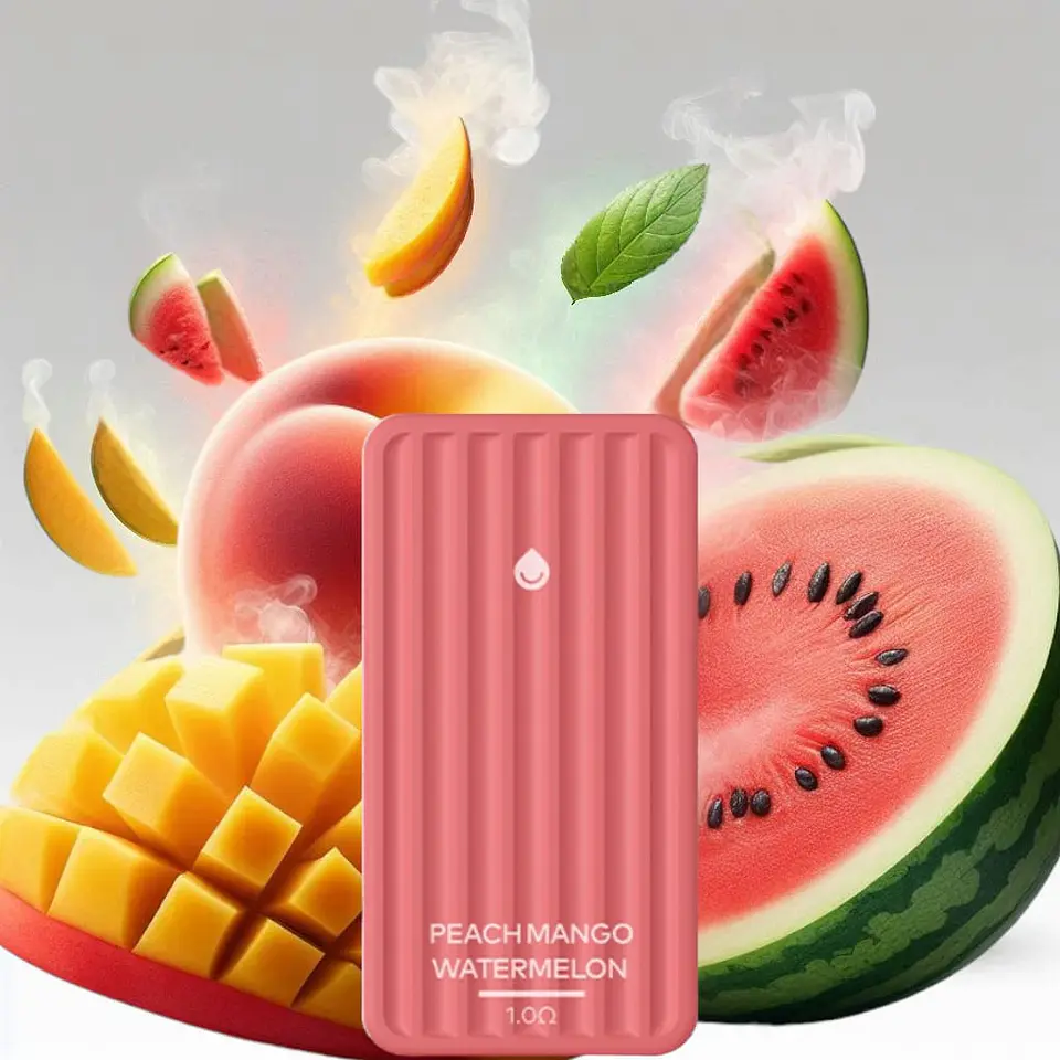 VAPER DESECHABLE PEACH MANGO WATERMELON CLK! POD (REPUESTO) 5000 PUFFS 5% - INNOBAR 1