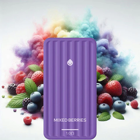 VAPER DESECHABLE MIXED BERRIES CLK! POD (REPUESTO) 5000 PUFFS 5% - INNOBAR