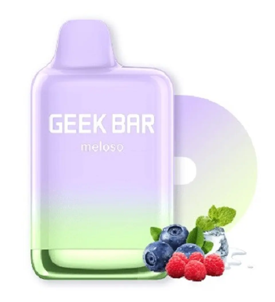 VAPER DESECHABLE BERRY TRIO ICE MELOSO MAX 9000 PUFFS 5% - GEEKBAR 1