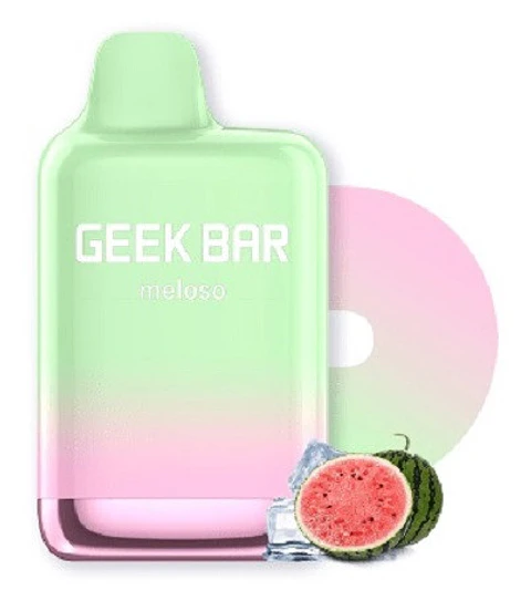 VAPER DESECHABLE WATERMELON ICE MELOSO MAX 9000 PUFFS 5% - GEEKBAR